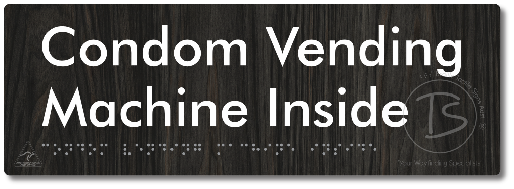 Condom Vending Machine Inside