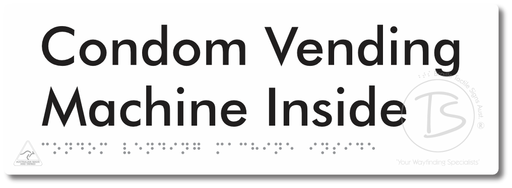 Condom Vending Machine Inside