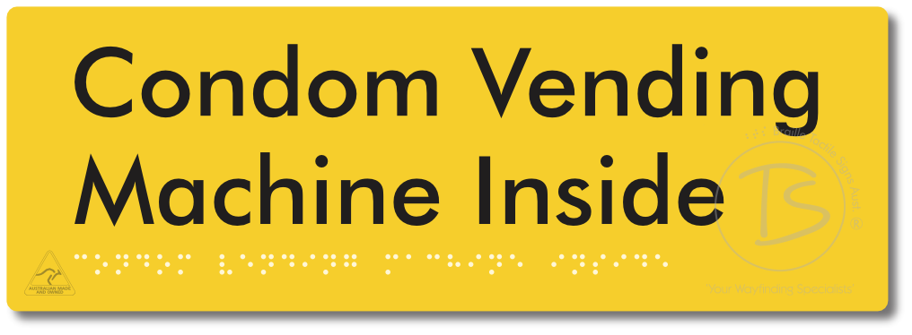 Condom Vending Machine Inside