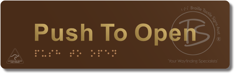 Push To Open