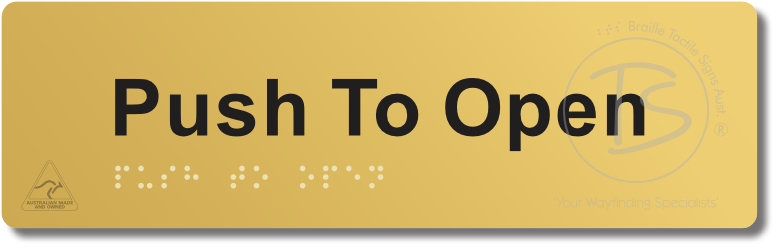 Push To Open