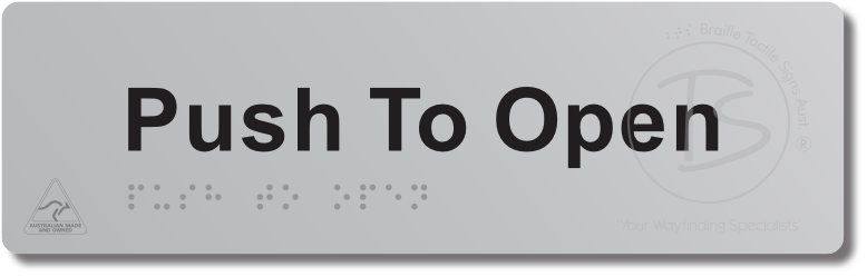 Push To Open