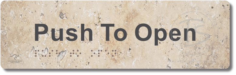 Push To Open