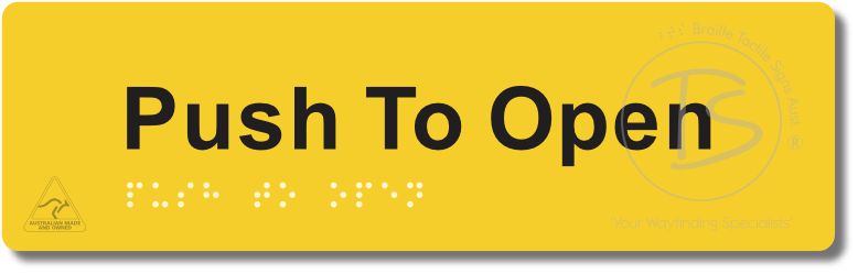 Push To Open