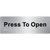 Press To Open