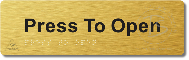 Press To Open