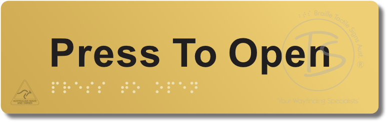 Press To Open
