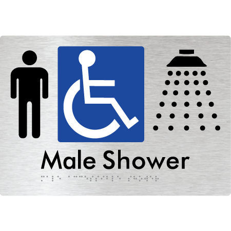 Male Accessible Shower