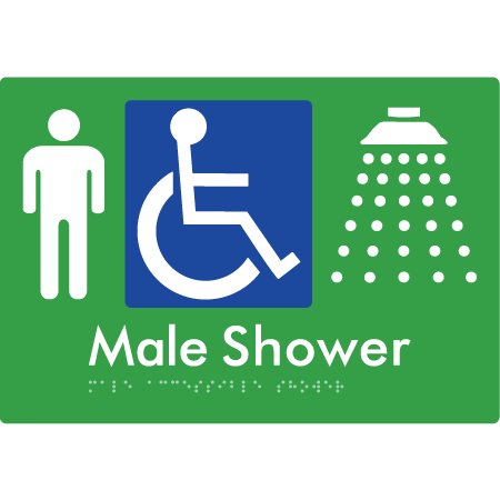 Male Accessible Shower