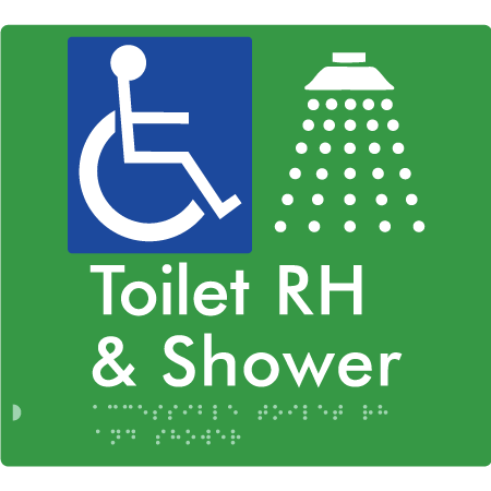 Accessible Toilet & Shower LH / RH