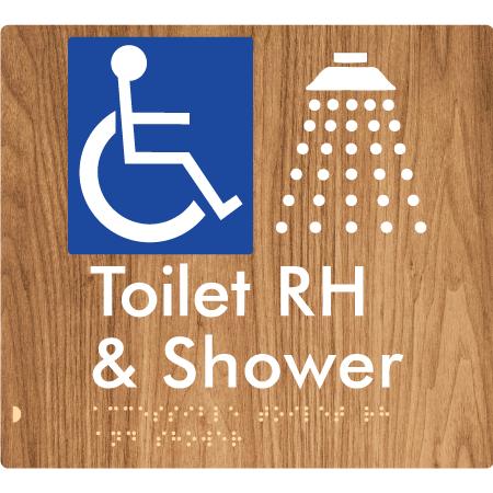 Accessible Toilet & Shower LH / RH