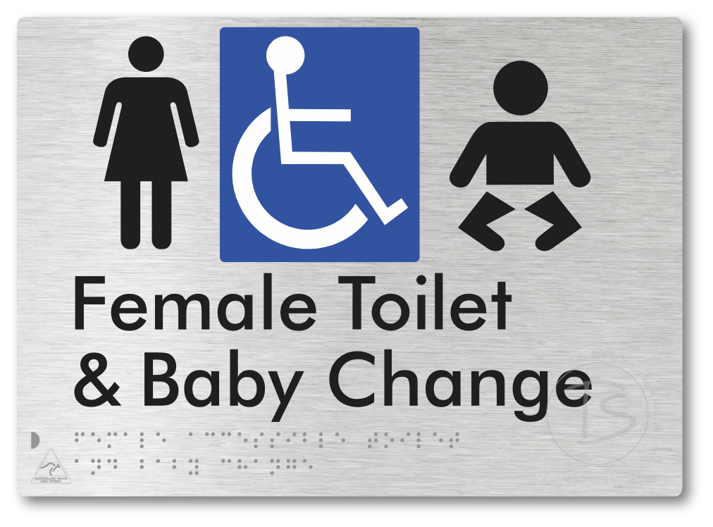 Female Accessible Toilet & Baby Change