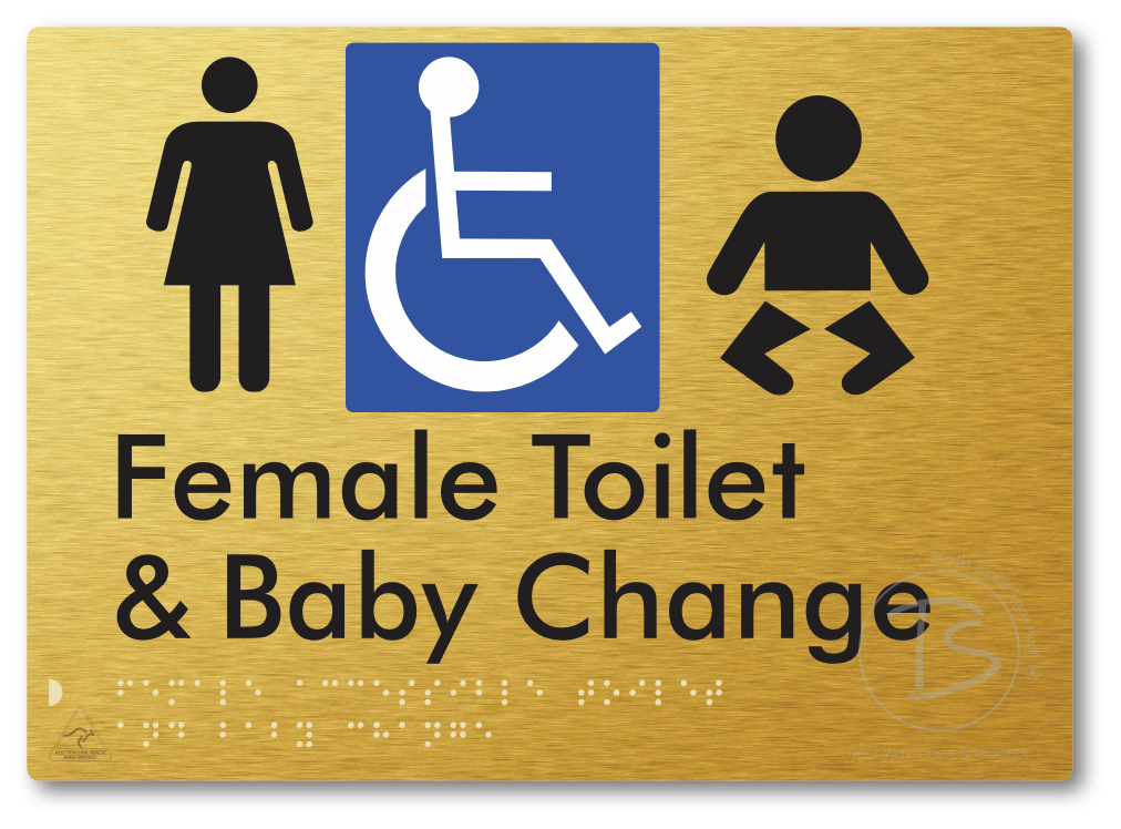 Female Accessible Toilet & Baby Change