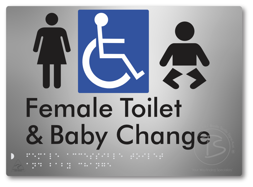 Female Accessible Toilet & Baby Change