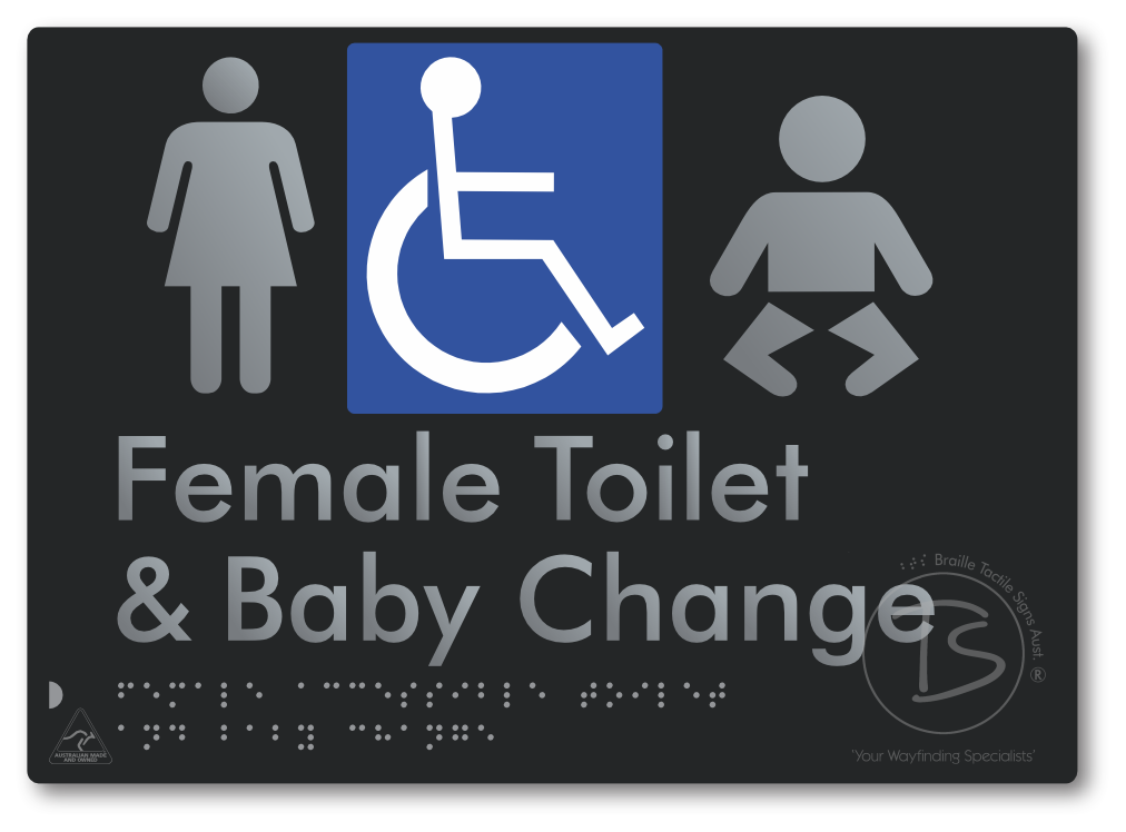 Female Accessible Toilet & Baby Change