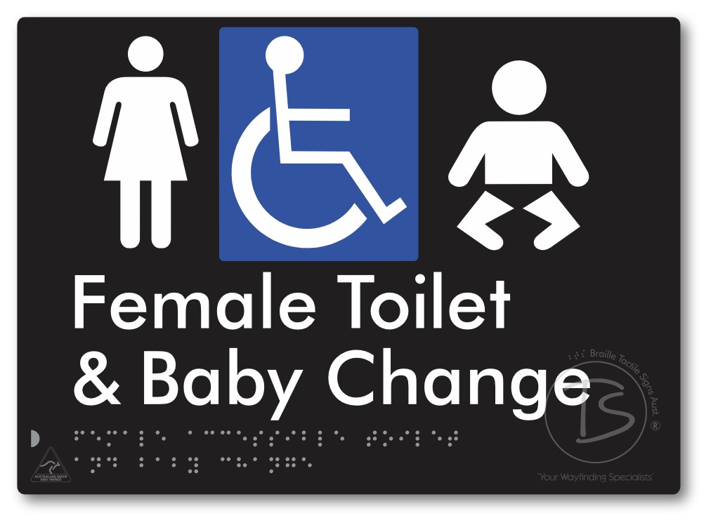 Female Accessible Toilet & Baby Change