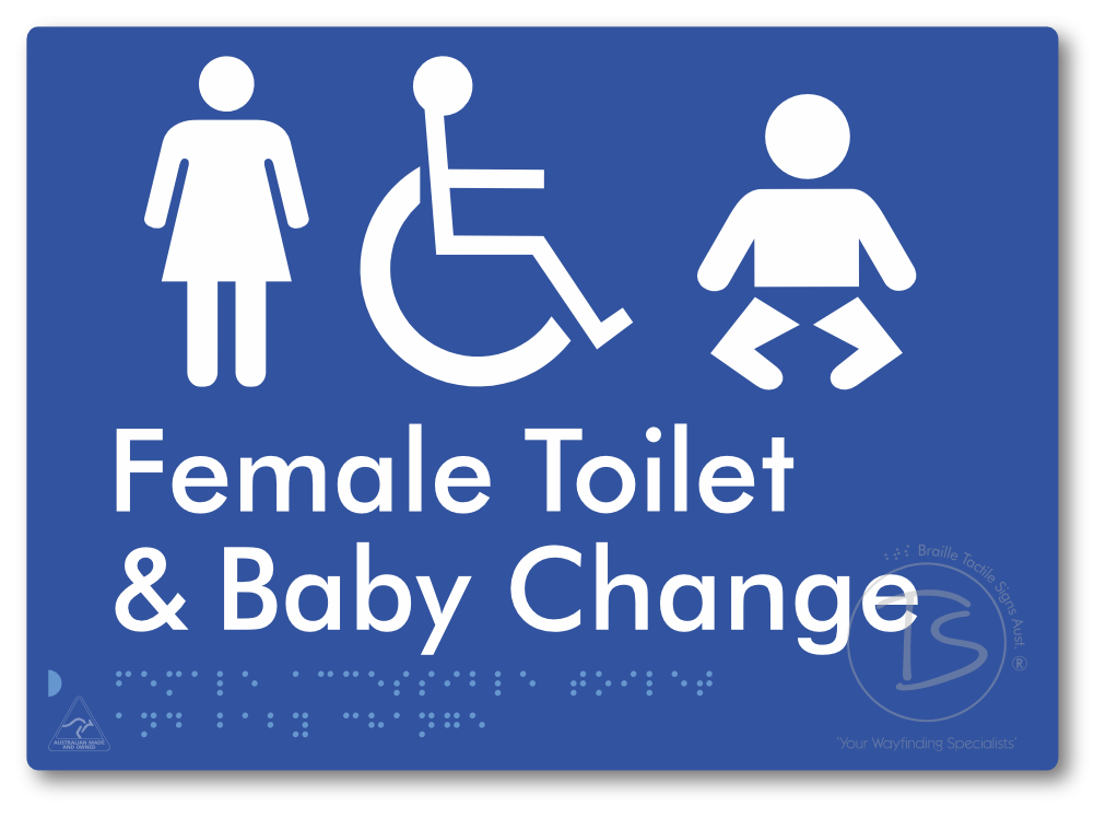 Female Accessible Toilet & Baby Change