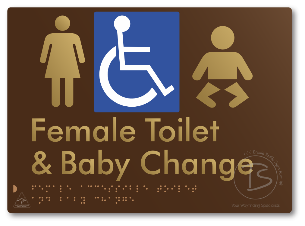 Female Accessible Toilet & Baby Change