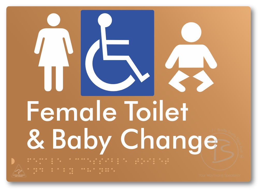 Female Accessible Toilet & Baby Change