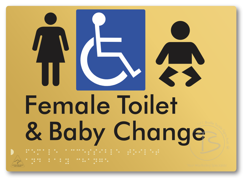 Female Accessible Toilet & Baby Change
