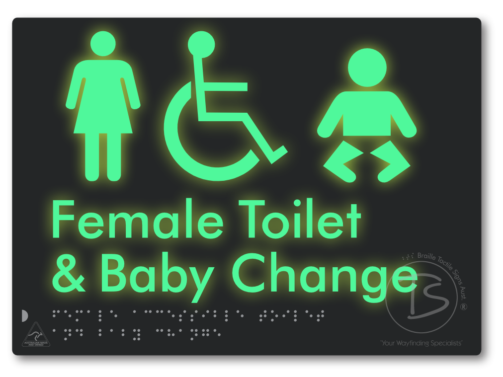 Female Accessible Toilet & Baby Change