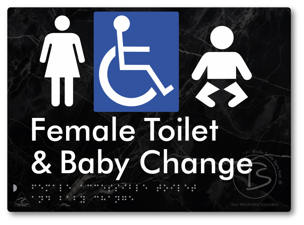 Female Accessible Toilet & Baby Change