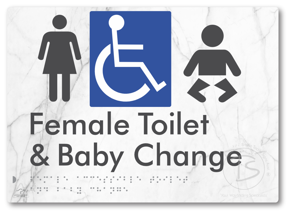Female Accessible Toilet & Baby Change