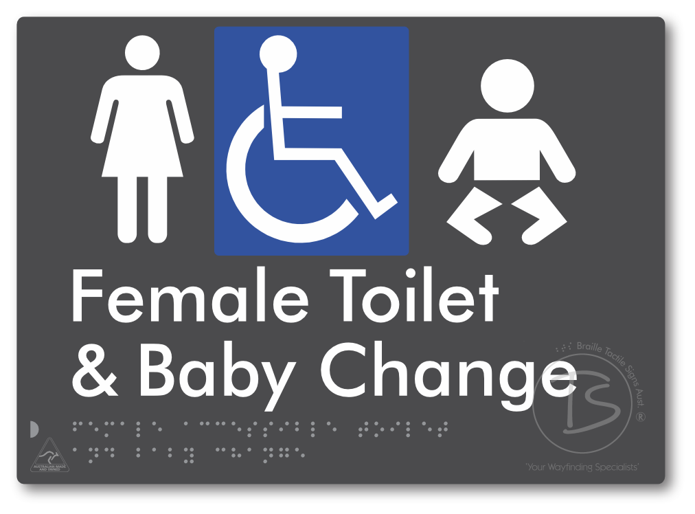 Female Accessible Toilet & Baby Change