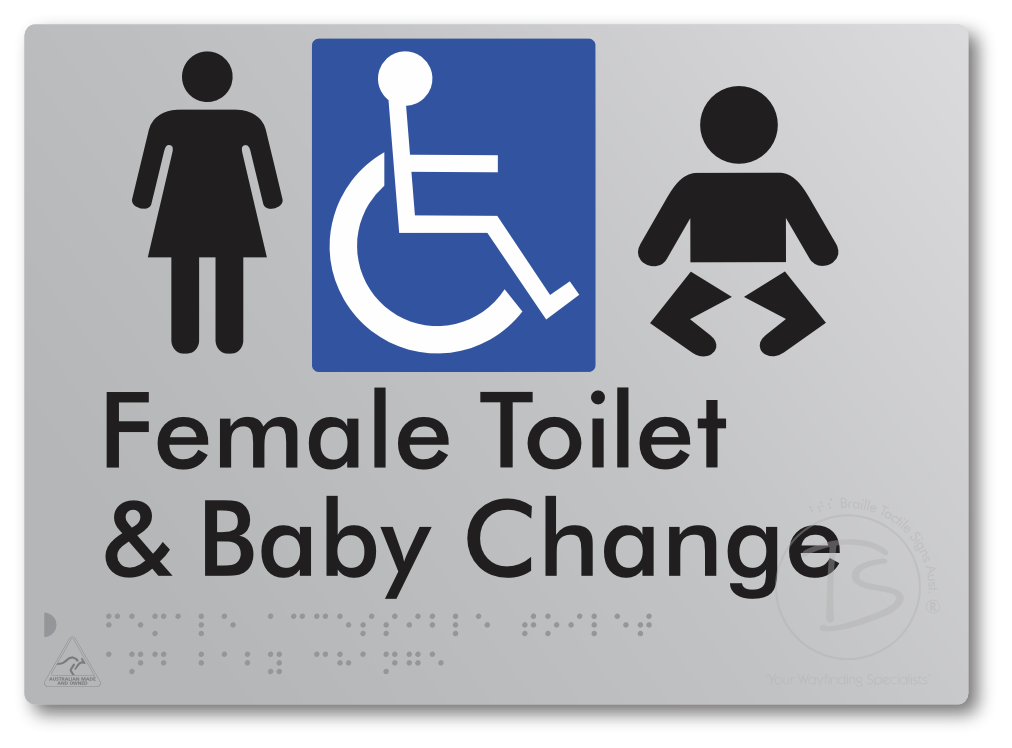Female Accessible Toilet & Baby Change