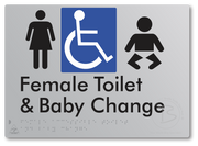 Female Accessible Toilet & Baby Change