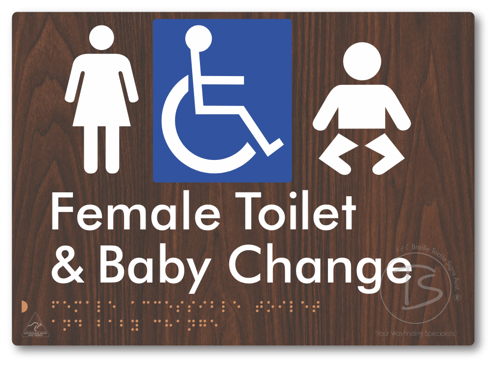 Female Accessible Toilet & Baby Change