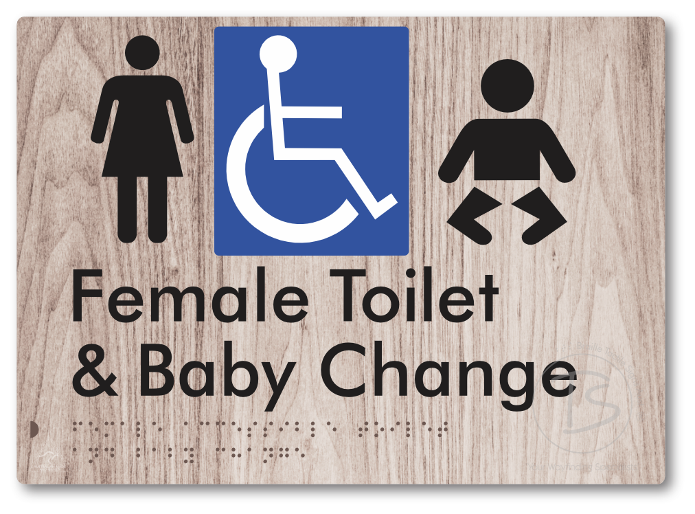 Female Accessible Toilet & Baby Change