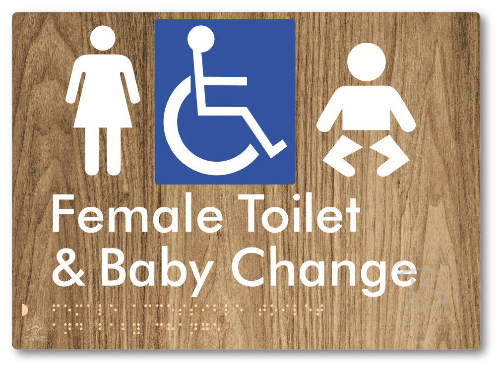 Female Accessible Toilet & Baby Change
