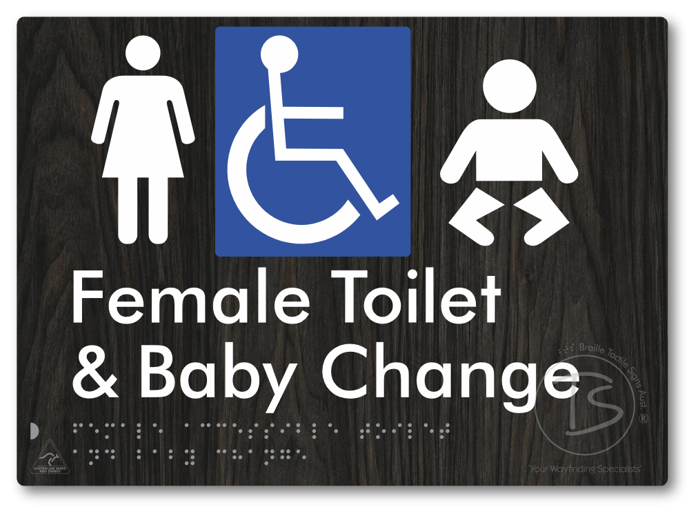 Female Accessible Toilet & Baby Change