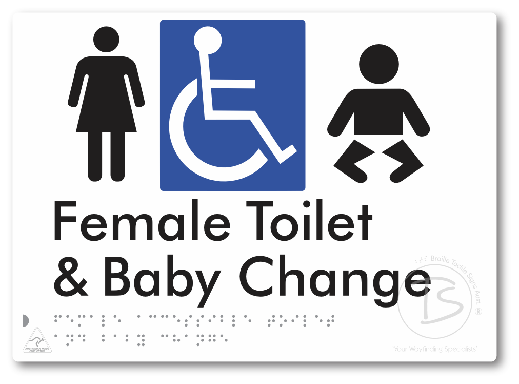 Female Accessible Toilet & Baby Change