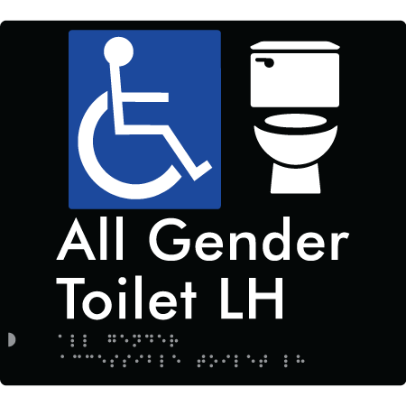 All Gender Accessible Toilet LH / RH