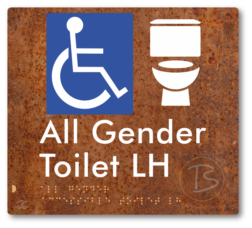 All Gender Accessible Toilet LH or RH