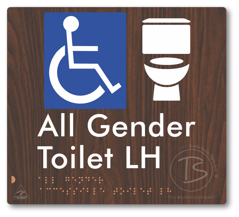 All Gender Accessible Toilet LH or RH
