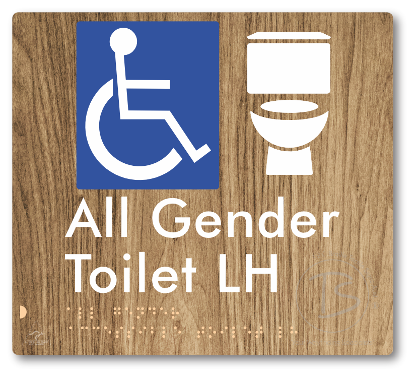 All Gender Accessible Toilet LH or RH