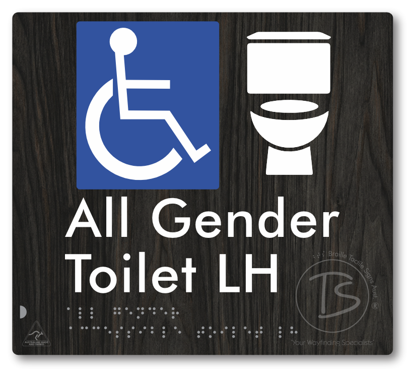 All Gender Accessible Toilet LH or RH