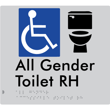 All Gender Accessible Toilet LH / RH