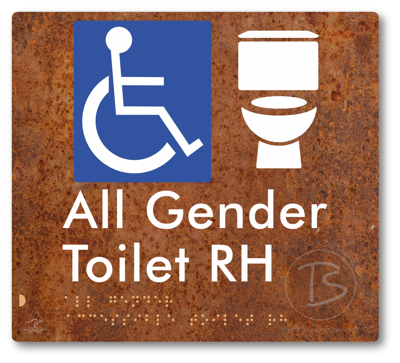 All Gender Accessible Toilet LH or RH