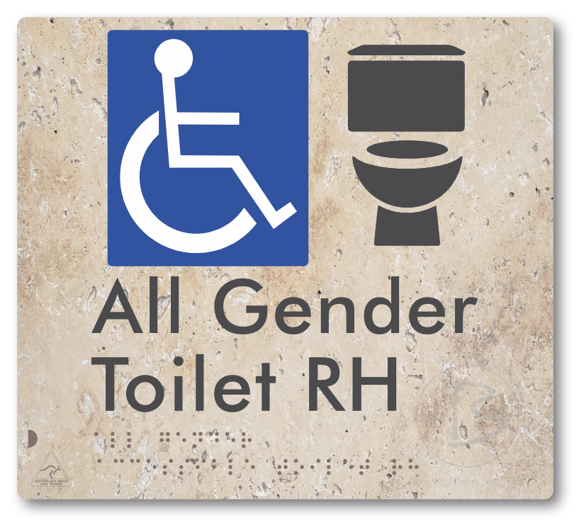 All Gender Accessible Toilet LH or RH