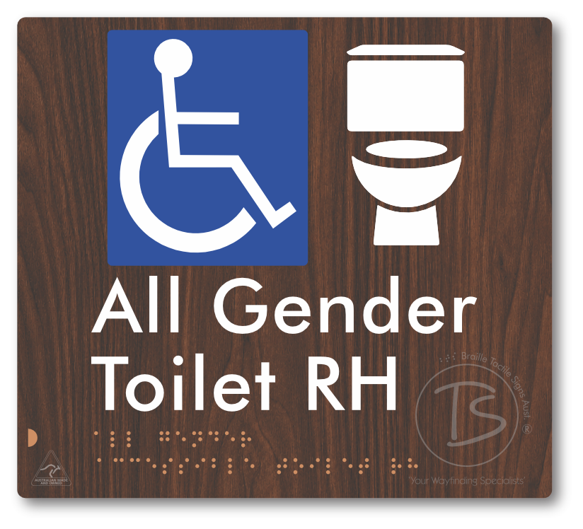 All Gender Accessible Toilet LH or RH