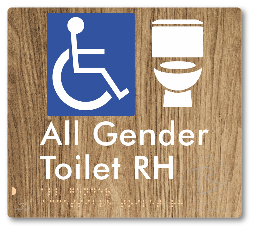 All Gender Accessible Toilet LH or RH