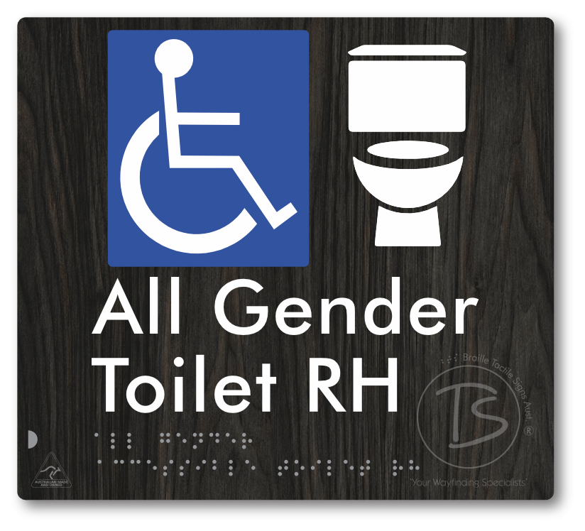 All Gender Accessible Toilet LH or RH