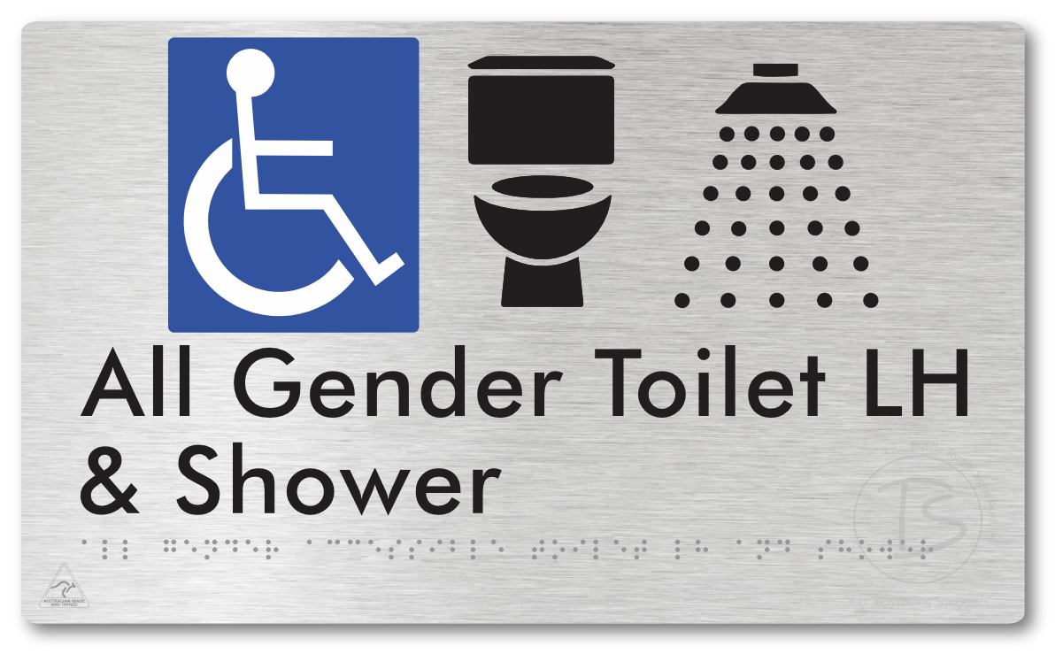 All Gender Accessible Toilet LH or RH & Shower