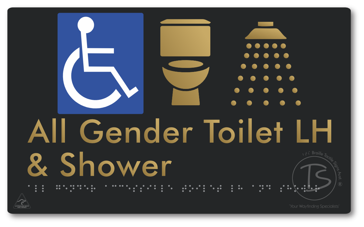 All Gender Accessible Toilet LH or RH & Shower