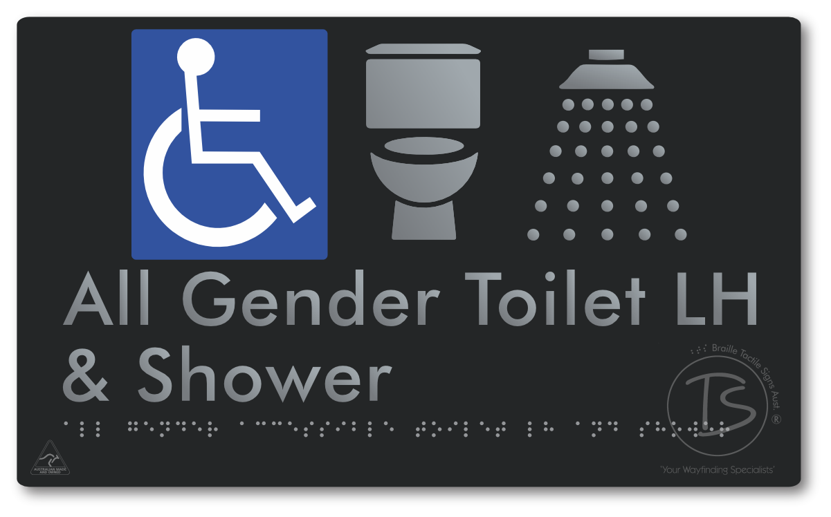 All Gender Accessible Toilet LH or RH & Shower