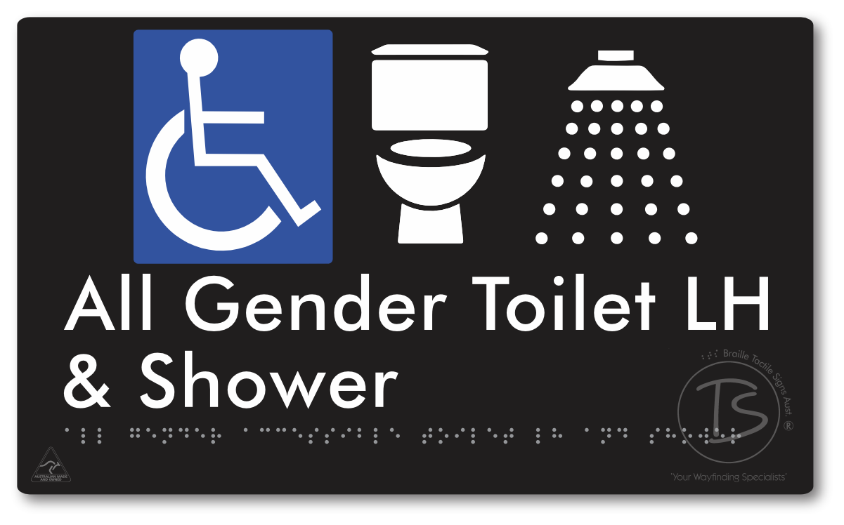 All Gender Accessible Toilet LH or RH & Shower